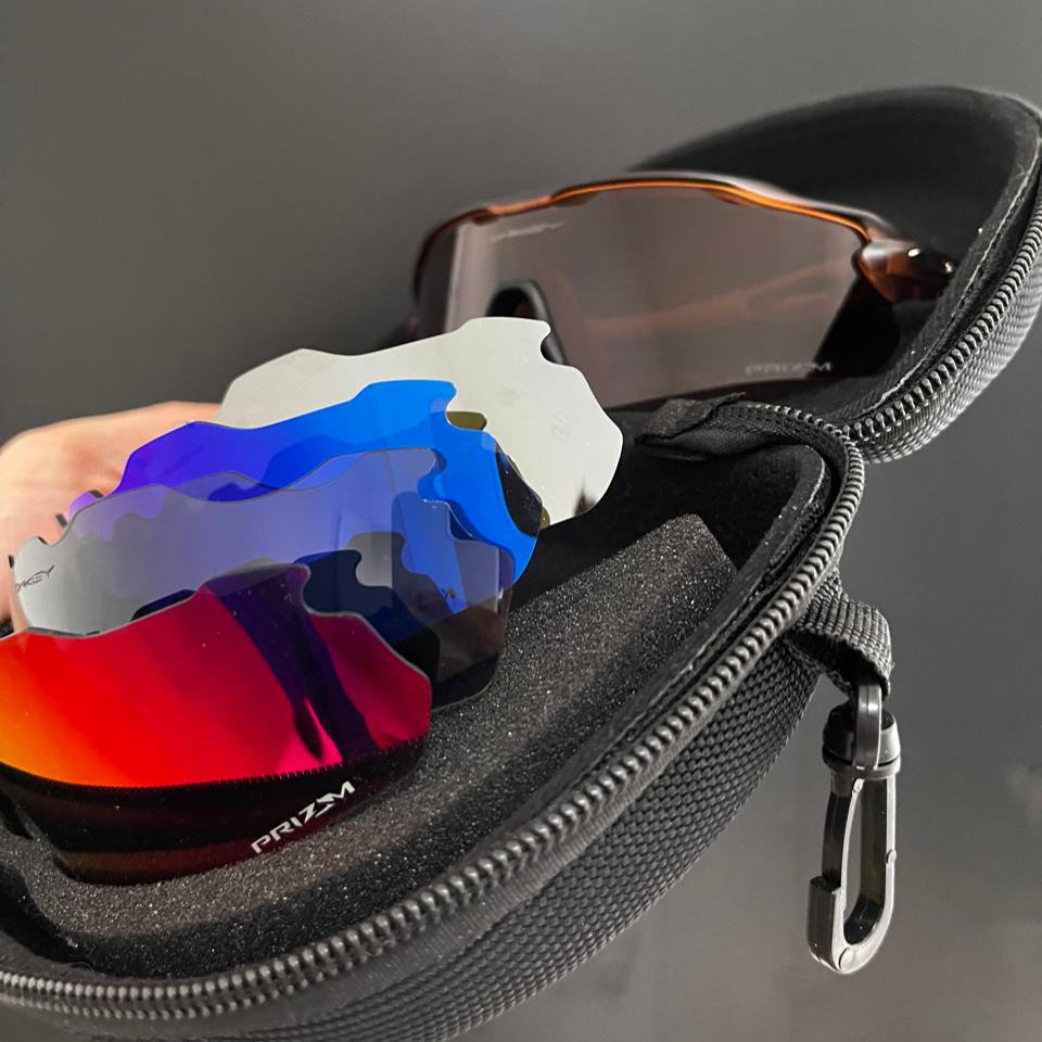 Óculos Radar Ev Path Coffee FULL LENS (4 lentes adicionais)