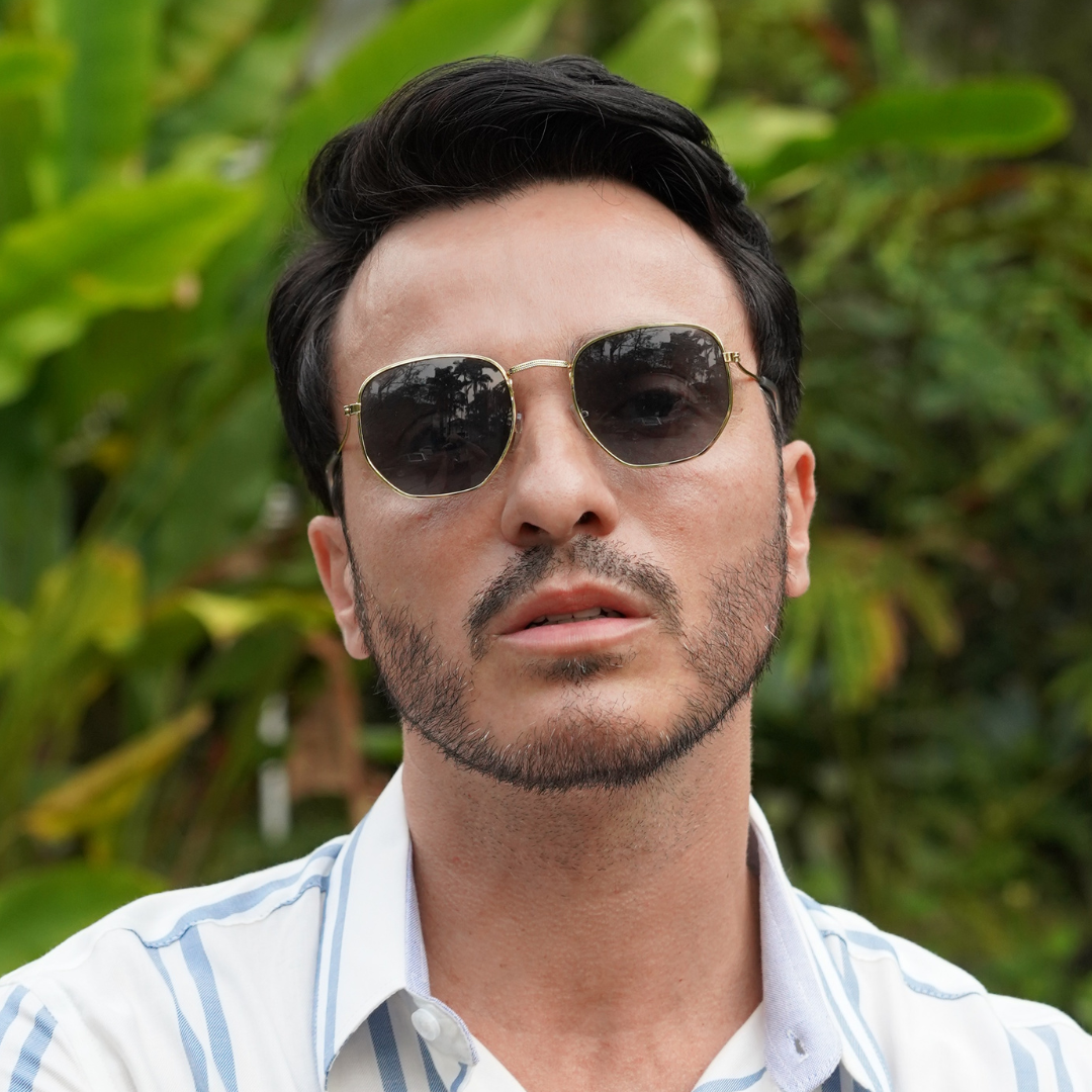 ÓCULOS DE SOL HEXAGONAL SUNRISE