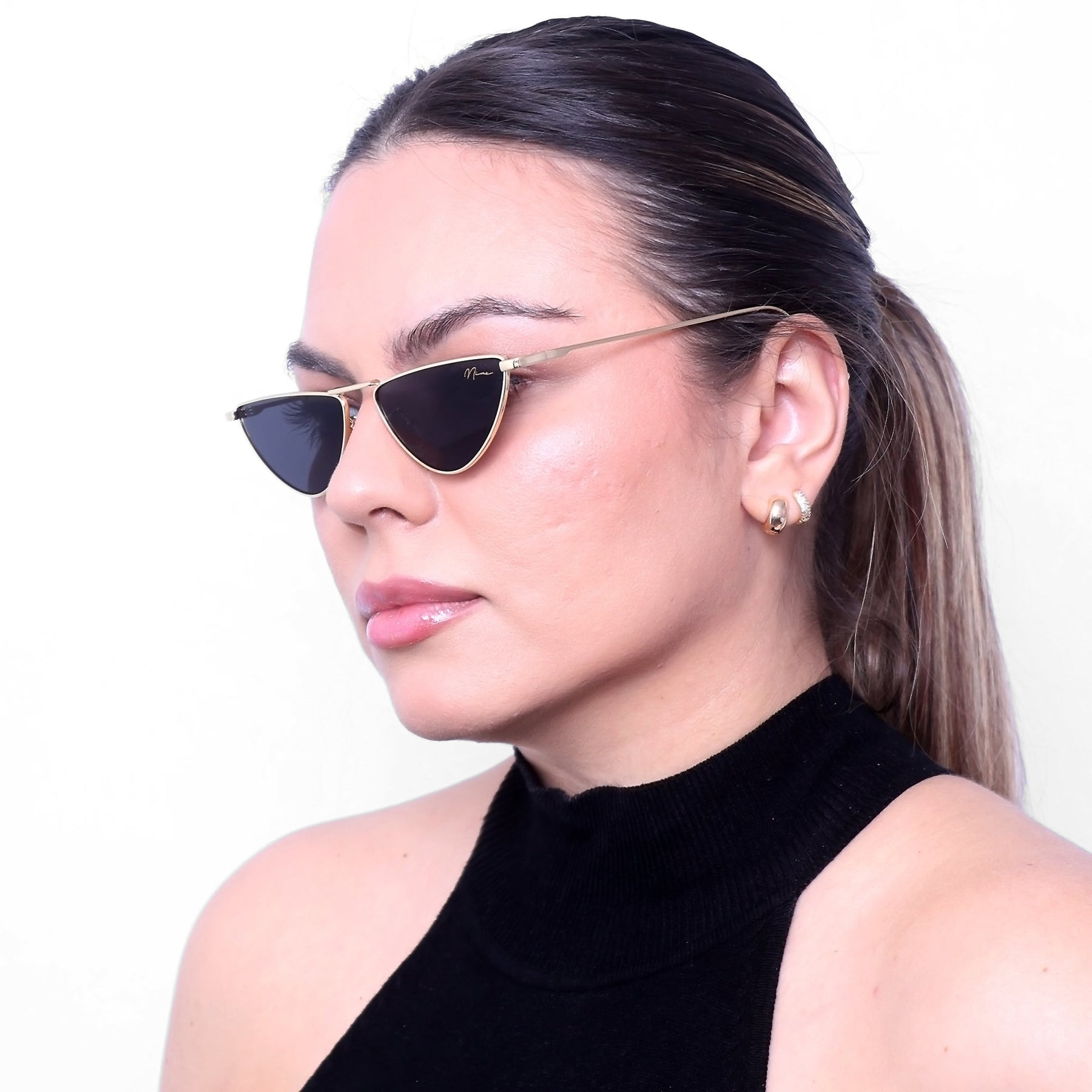 Óculos Dafiny Gold Black